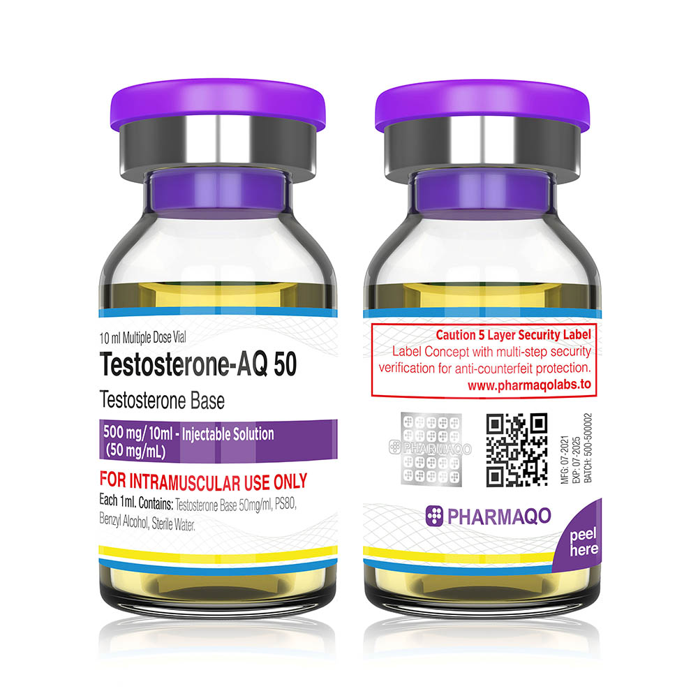 Testosterone AQ 50 - Pharmaqo-1