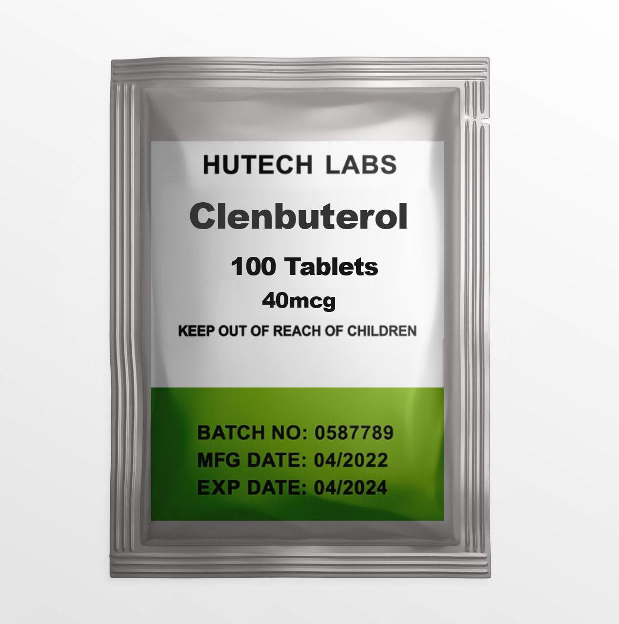 Clenbuterol 40 - Hutech Labs