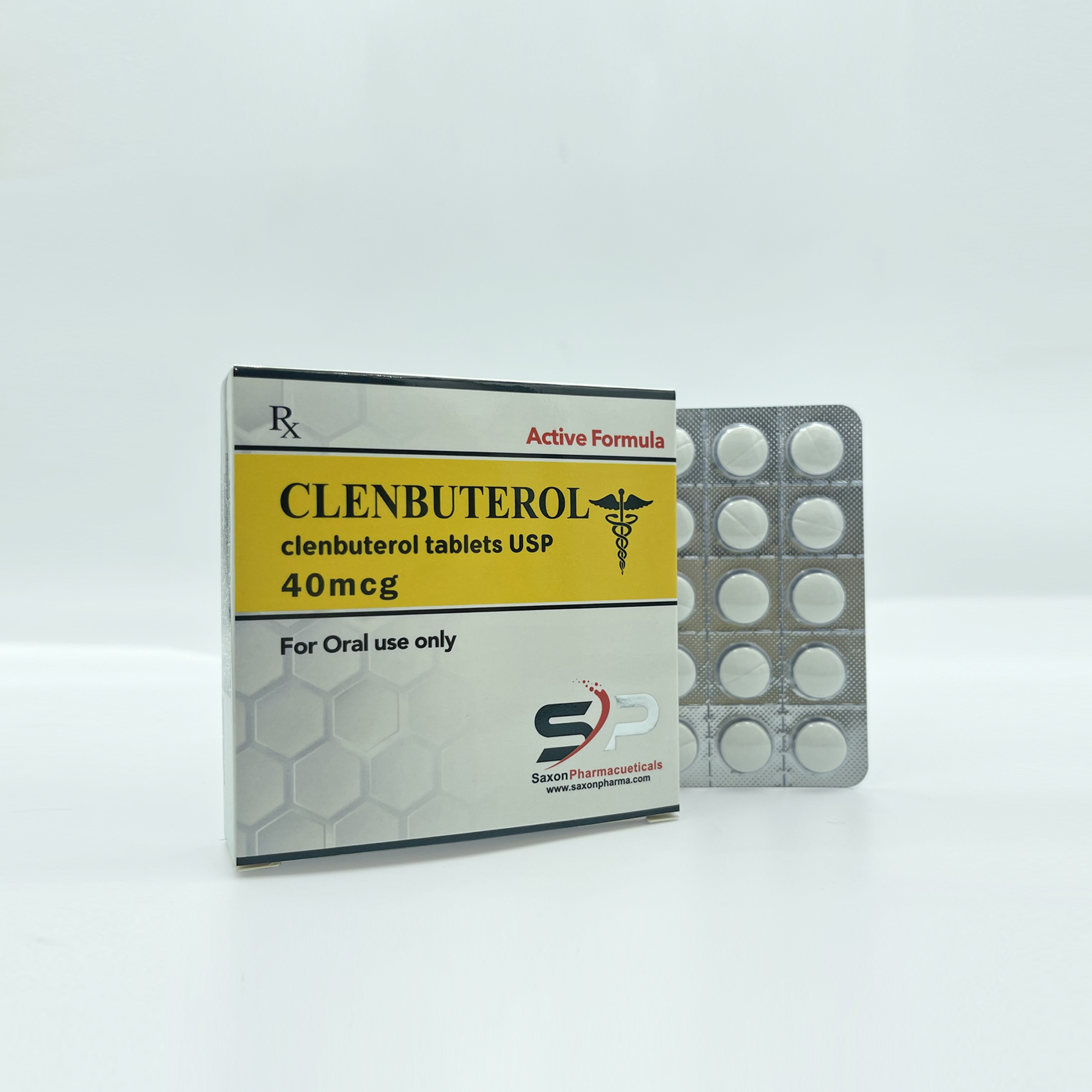 Clenbuterol 40 - Saxon Pharmaceuticals 