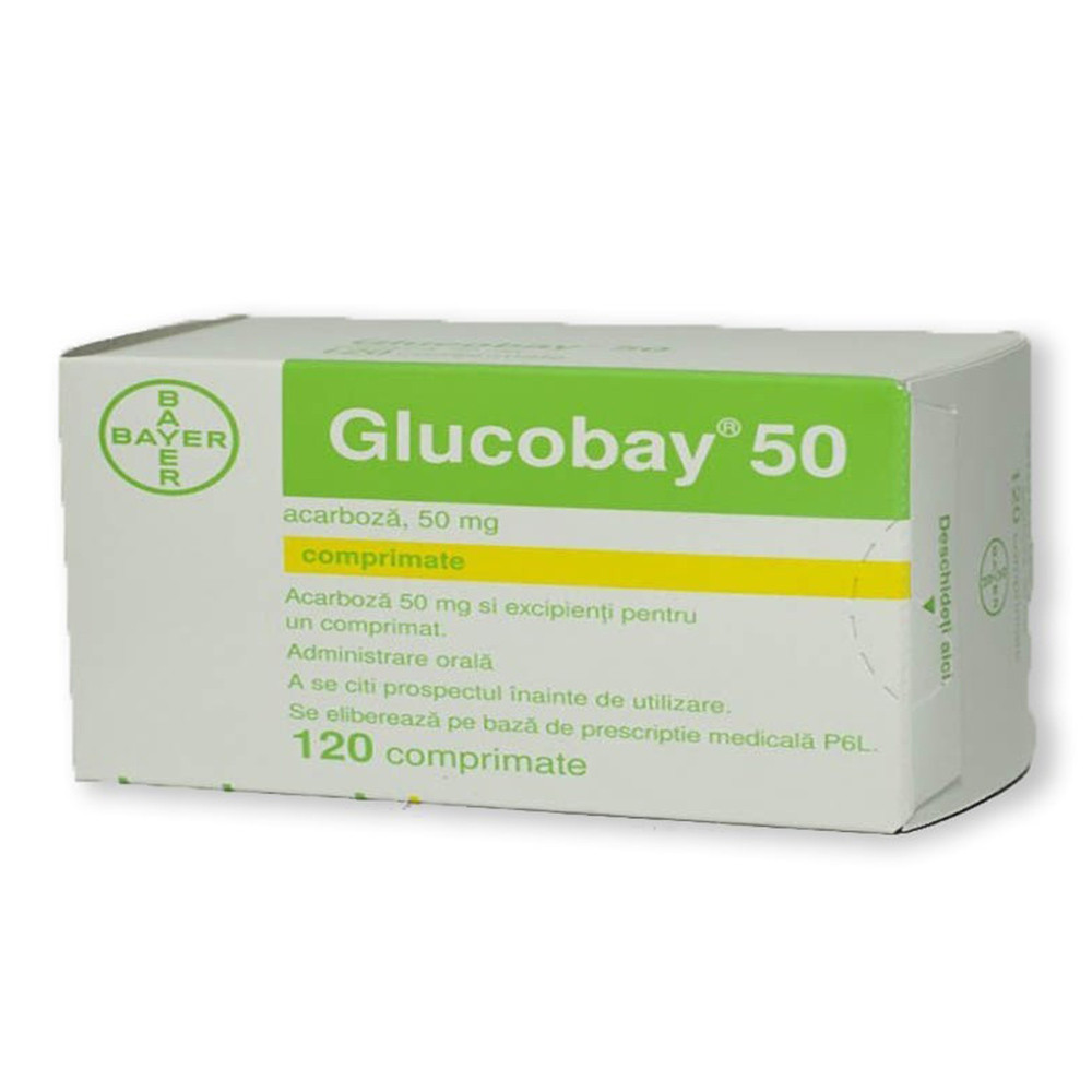 Glucobay 50mg - Bayer Schering