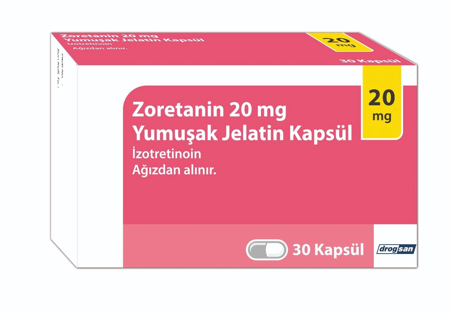 Zoretanin 20 mg Drogsan