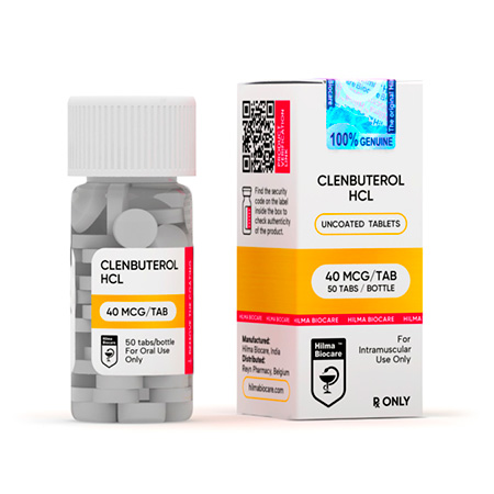 Clenbuterol 40 - Hilma Biocare